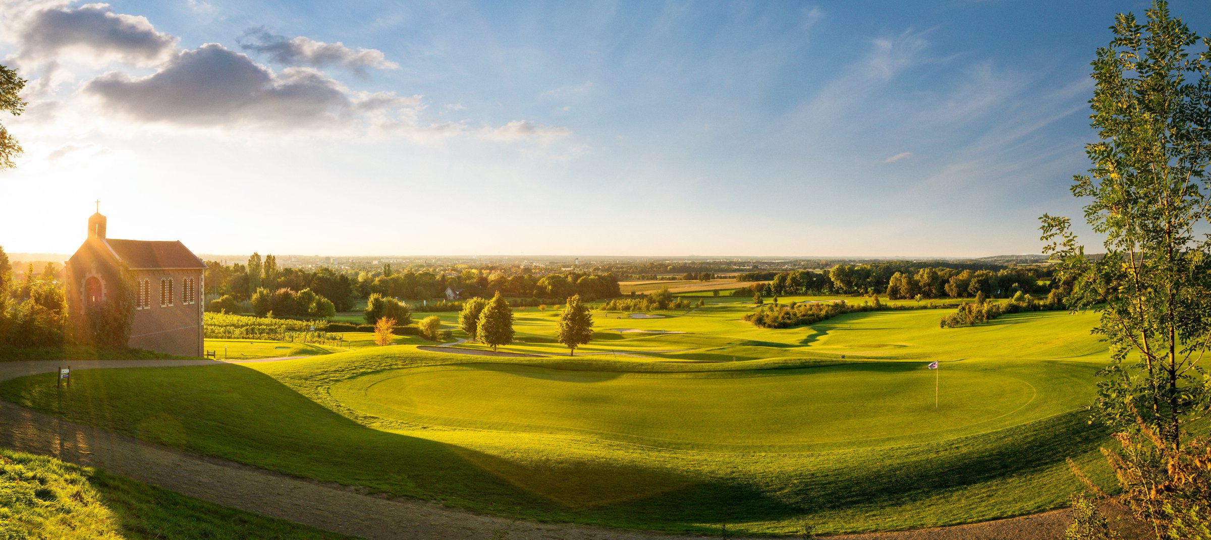 Golfen bij Kasteel Vaalsbroek